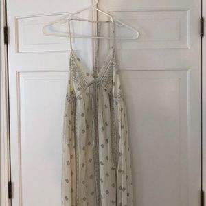 Off white maxi dress